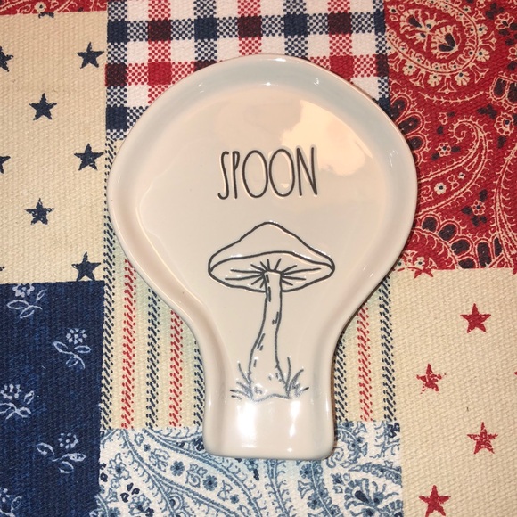 Rae Dunn Other - Rae Dunn SPOON Spoon Rest Mushroom